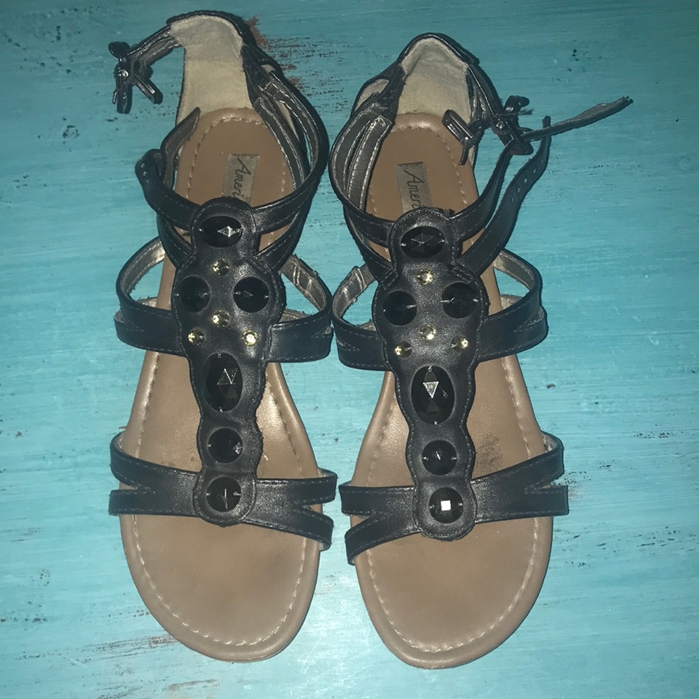 Black sandals